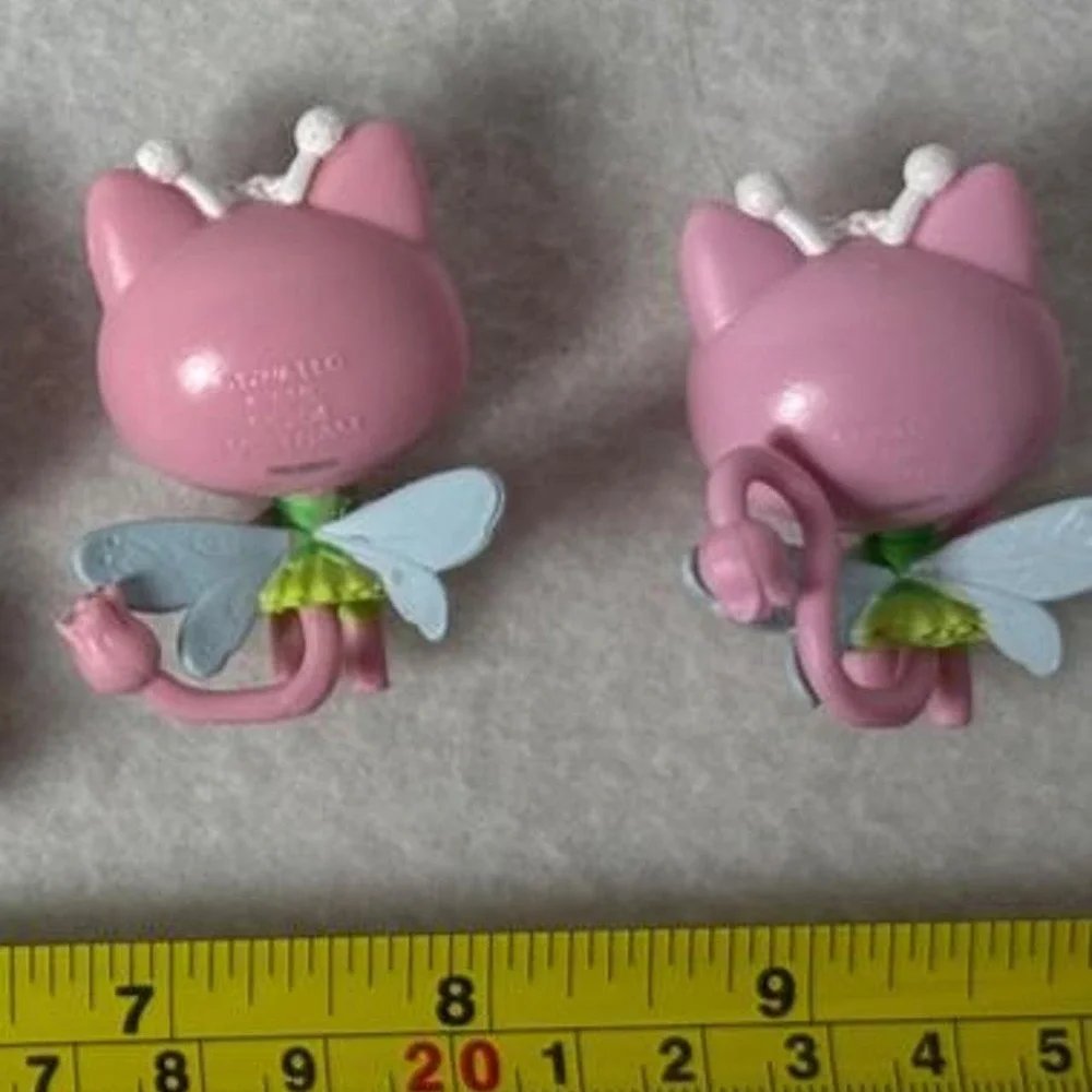 Gabby's Dollhouse Kitty Fairy Mini Figure Lot of 2 Replacement Toys